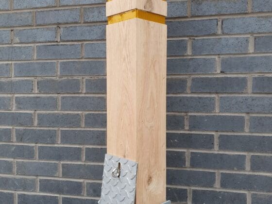 Removable Timber Bollard