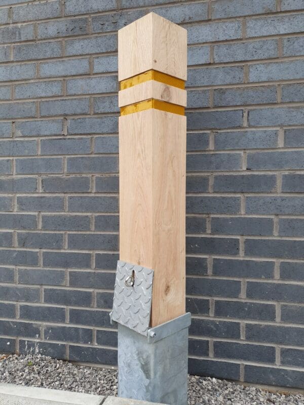 Removable Timber Bollard