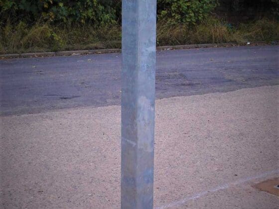 Square Removable Post Galvanised - Image 2