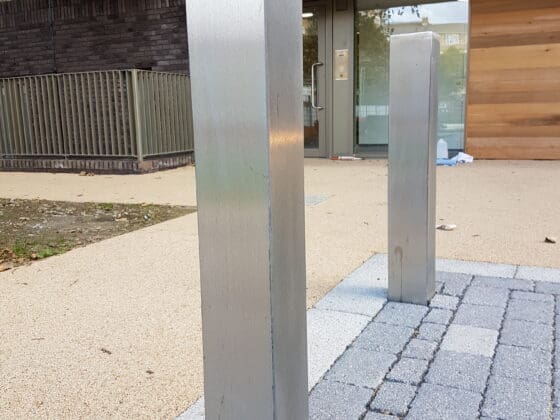 Square Stainless Steel Bollard