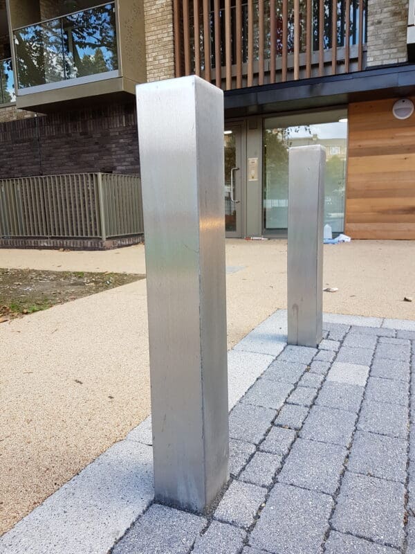 Square Stainless Steel Bollard