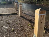 Removable Timber Bollard - Image 2